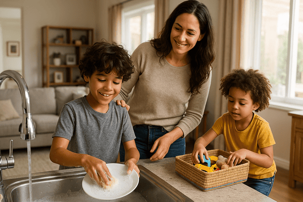 How to Teach Kids About Responsibility Through Chores