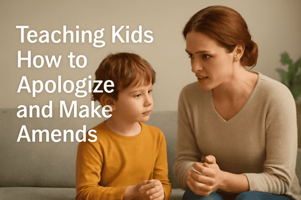 Teaching Kids How to Apologize and Make Amends